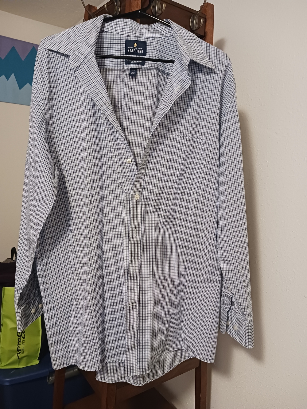 Stafford Light Blue Dress Shirt